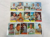 Lot of 15 Extremely Nice 1954 Bowman Cards