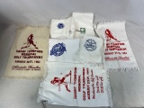 Flat of Bob Feller Personal Items-Golf Towels