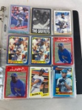 Binder Full of over 200 Ken Griffey Jr Cards