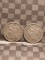 1865,1866 3-CENT NICKELS