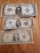 3 PIECES U.S. CURRENCY