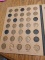PARTIAL SET LINCOLN CENTS 1946-1981D IN FOLDER