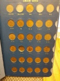 1909-1940 LINCOLN CENT BOOK A LOT OF BETTER DATES 84 DIFF.