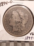 1894O MORGAN DOLLAR VG