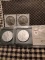 1987,88,2002,03 SILVER EAGLES BU