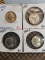 1952D,1953,1953D,1953S WASHINGTON QUARTERS BU