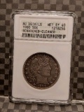 1900 BARBER HALF ANACS AU-DETAILS