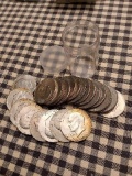 ROLL OF 20 IKE DOLLARS INCLUDING 6 SILVER