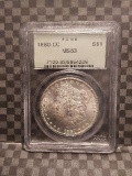 1880CC MORGAN DOLLAR PCGS MS63