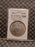 1888S MORGAN DOLLAR ANACS AU53