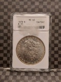 1878 8-T.F. MORGAN DOLLAR ANACS MS63