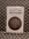 1878S TRADE DOLLAR ANACS VF35