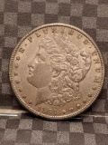 1897S MORGAN DOLLAR AU TONING