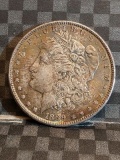 1889 MORGAN DOLLAR BU TONING