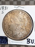 1891S MORGAN DOLLAR BU