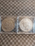 1923S & 1927D PEACE DOLLARS