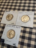 3-1950D WASHINGTON QUARTERS BU