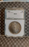 1878 7/8T.F. MORGAN DOLLAR IN PCI MS61 HOLDER