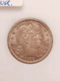 1914 BARBER QUARTER BU