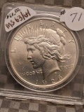 1926D PEACE DOLLAR UNC