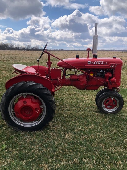 Farmall BN, NEW tires on rear