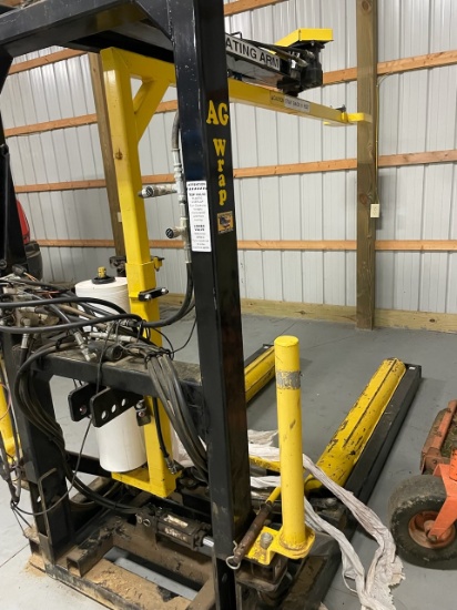 Ag Wrap 3 PT Hydraulic Bale wrapper