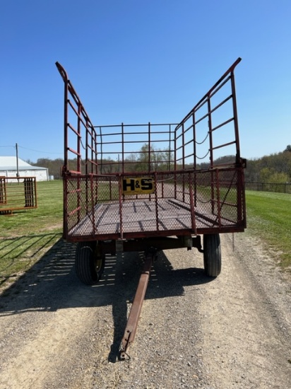 H & S square kicker wagon
