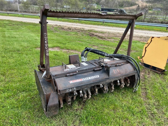Magnum 72 inch Forestry Mulcher attachment skidloader attachment