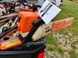 Stihl MS210 Chain Saw, has compression