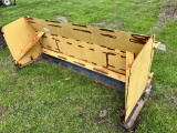 Skidloader 8 ft snow plow attachment
