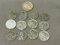 12- 1943 War Cents, 3 each PDS and a 1935 Buffalo nickel