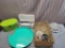 Large lot of kitchen related items