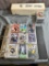 Football Lot, 450 cards in notebook, plus 800 count box