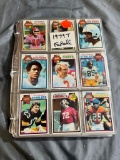 1979 Football Cards, over 200