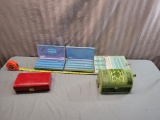 5- Assorted small jewelry boxes/ organizers