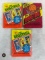 (2) 1980 Topps & (1) 1982 Topps Basketball Packs