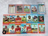 1971 Topps Football Lot