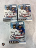 (3) 2021 Topps Chrome Blaster Boxes - Factory Sealed