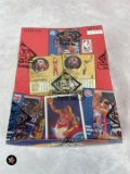 1990-91 Fleer Basketball Wax Box - BBCE Wrapped