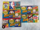 (15) unopened wax packs from the 1980s and '90s - The majority is baseball