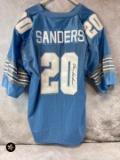 Barry Sanders Mitchell & Ness Jersey with Tags and Facsimile Auto on Number - Size 52