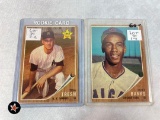 Ernie Banks and Tom Tresh RC