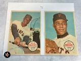 1967 Topps Baseball 2 Poster Lot