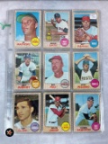 1968 Topps Baseball Lot