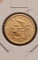 1856S $2.50 LIBERTY HEAD GOLD BETTER DATE AU
