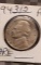 1943/2 JEFFERSON NICKEL AU