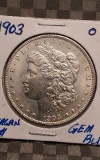 1903O MORGAN DOLLAR GEM BU