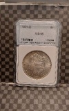 1901O MORGAN DOLLAR IN NNC MS66 HOLDER NICE BU