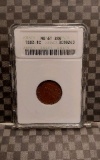 1882 INDIAN HEAD CENT ANACS MS61 BRN