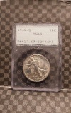 1942S WALKING LIBERTY HALF PCGS MS63 OLD RATTLER SLAB